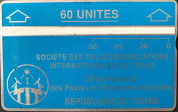 TCHAD  -  Phonecard  -  L&G  - 60 Unités -  Bleue -  N° 3050 - Ciad