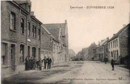 Zonnebeke  1924  Yperstraat  Bien Animée N'a Pas Circulé - Zonnebeke