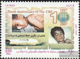 Iran (Persia) 3062 (complete Issue) Unmounted Mint / Never Hinged 2007 Prohibition Chemical Weapons - Iran