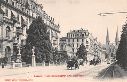 Luzern Hotel Schweizerhof Und Hofkiche - Lucerne