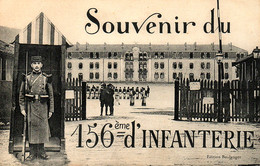 Entrée De La Caserne Du 156e Régiment D'infanterie - Caserme