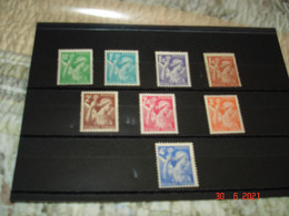 FRANCE ANNEE 1944    NEUFS N° YVERT 649 A 656   SERIE COMPLETE 8 VALEURS    TYPE IRIS - Unused Stamps
