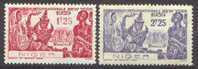 Détail De La Série Exposition Internationale De New York * Niger N° 67 Et 68 - 1939 Exposition Internationale De New-York