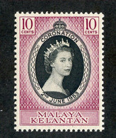 BC 8009 "Offers Welcome" Scott 71 Mint* - Kelantan