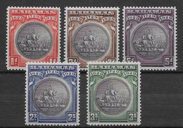 Bahamas N°86/90 - Neufs * Avec Charnière - TB - 1859-1963 Colonie Britannique