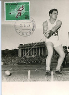 65137 San Marino, Maximum 1963, Olympiade Of Tokyo,Hammer Throwing,Hammerwerfen,Lancer De Marteau - Atletica