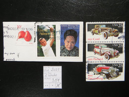 2021  " Chien Shiung Wu + Cars "  6 Werte Gestempelt   LOT 351 - Usati