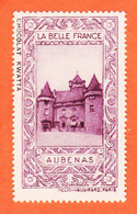 VIGN126 ⭐ AUBENAS 07-Ardèche Pub Chocolat KWATTA Vignette Collection LA BELLE FRANCE 1925s Helio VAUGIRARD Erinnophilie - Turismo (Vignette)