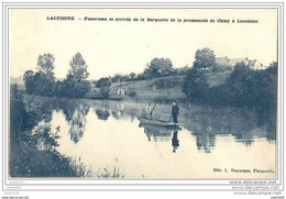 LACUISINE ..-- Arrivée Barque . Vers BRUXELLES ( Melle Josephine DECHAMBRE ) . Voir Verso . - Florenville