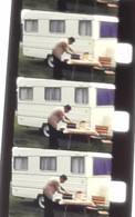 Film Super 8 Vacances En RENAULT 16 Et Caravane 1974 - 35mm -16mm - 9,5+8+S8mm Film Rolls