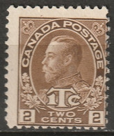 Canada 1916 Sc MR4  War Tax MH* Die II - Kriegssteuermarken