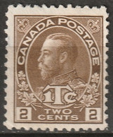 Canada 1916 Sc MR4  War Tax MNG(*) Die II - Kriegssteuermarken