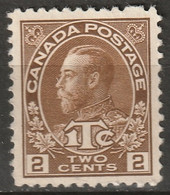 Canada 1916 Sc MR4  War Tax MNG(*) Die II - Kriegssteuermarken