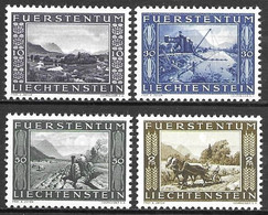 Liechtenstein 1943 -  Completion Of The Inland Canal - Nuevos