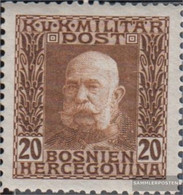 Austria.-Bosnia-herzegovina. 71 With Hinge 1912 Franz Joseph - Unused Stamps