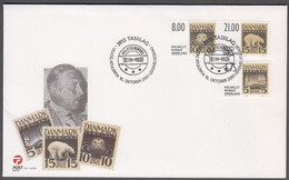 2001.GRØNLAND THE STAMPS THAT WERE NEVER ISSUED. Set FDC. (MICHEL 371-373) - JF421946 - Brieven En Documenten