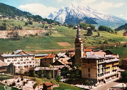 La Clusaz - Vue Sur Le Centre Du Village - Grand Hôtel Restaurant Du Lion D’or - La Clusaz