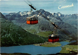 Silvaplana, Luftseilbahn Corvatsch (261) * 25. 7. 1979 - Silvaplana