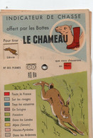 Thème Carte Postale  A Système :Double Sujet. Indicateur De Chasse Et De Pêche  . Bottes Le Chameau - (voir Scan) - Cartoline Con Meccanismi