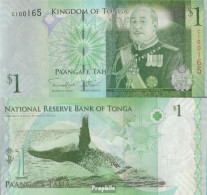 Tonga Pick-Nr: 37 Bankfrisch 2008 1 Paanga - Tonga