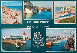 Le Guilvinec - Le Port Et La Plage - Souvenir De La Commune - Multivues - Guilvinec