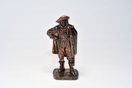 Metal Französischer Musketier Mousquetaire 1 RP 1482 PATEN Kupfer - Figurines En Métal