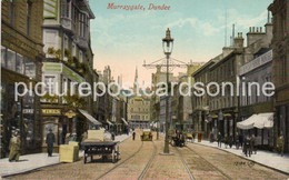 DUNDEE MURRAYGATE OLD COLOUR POSTCARD SCOTLAND - Angus