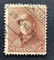 OBP 174  SPOORWEGSTEMPEL TEMSE - 1919-1920 Behelmter König