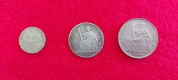 CAMBODGE / CAMBODIA/ 3 Coins 10, 20, 50 Cent Indochine - Cambodge