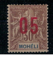MOHELI       N°  YVERT  :  19 A  NEUF AVEC  CHARNIERES      (CH  4 / 22 ) - Unused Stamps