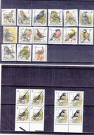 Belgique - Lot De 23 Timbres Oiseaux ** - Preos - Spatzen