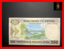 RWANDA 500 FRANCS 1.2.2019 P. NEW UNC - Rwanda