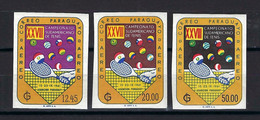 ⭐ Paraguay - Poste Aérienne - YT N° 286 à 288 ** - Neuf Sans Charnière , Gomme Original - 1961 ⭐ - Paraguay