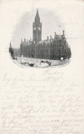 Manchester  - 1900 - Manchester Town Hall -  Scan Recto-verso - Manchester
