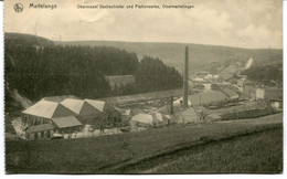 CPA - Carte Postale  - Belgique - Martelange - Obermosel Dachschlefer Und Plattenwerke - Obermartelingen (AT17420OK) - Martelange