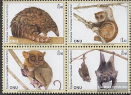 UN - Geneva 834-837 Block Of Four (complete Issue) Unmounted Mint / Never Hinged 2013 Nocturnal - Neufs