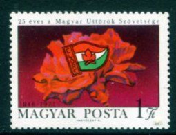 HUNGARY 1971 Young Pioneers MNH / **.  Michel 2672 - Unused Stamps