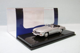 Ricko - MERCEDES 190 SL W121 Cabriolet Découvert Gris Métallisé Réf. 38393 Neuf NBO HO 1/87 - Road Vehicles