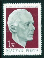 HUNGARY 1971 Bartok Anniversary MNH / **.  Michel 2659 - Nuovi