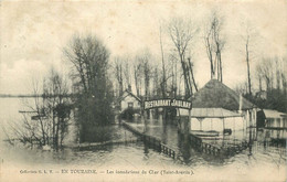 INDRE ET LOIRE  SAINT AVERTIN Les Inondations Du Cher - Saint-Avertin