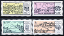 HUNGARY 1971 BUDAPEST '71 Exhibition MNH / **.  Michel 2646-49 - Unused Stamps