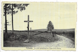 - 2343 -    VIELSALM La Croix Symbolique Au Thier De La Justice - Vielsalm