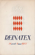 Catalogue REINATEX  26 AVRIL - 4 MAI 1952 - Ohne Zuordnung