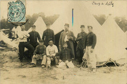 Camp De Mailly * Carte Photo * Militaires Du 24ème Régiment , 13ème Compagnie De Bernay * Militaria - Mailly-le-Camp