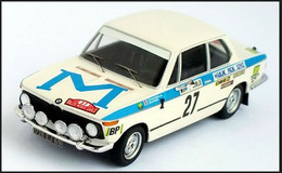 BMW 2002 Ti - Guy Chasseuil/C. Baron - Monte-Carlo 1973 #27 - Troféu - Trofeu