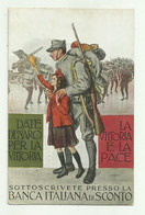 PRESTITO NAZIONALE, DATE DENARO PER LA VITTORIA ILLUSTRATA E.LIONNE    - NV FP - Weltkrieg 1914-18