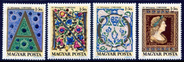 HUNGARY 1970 Stamp Day: Art MNH / **.  Michel 2603-06 - Nuevos