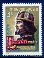 HUNGARY 1970 Millenary Of King Stephen I MNH / **.  Michel 2602 - Ongebruikt