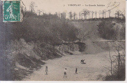 Viroflay La Grande Sabliere Enfants Jouant   1911 - Viroflay