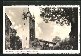 AK Kaufbeuren, Fünfknopfturm Mit Kriegswahrzeichen - Kaufbeuren